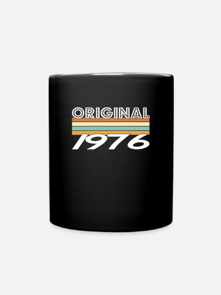 Original 1976 - Tasse einfarbig - Schwarz