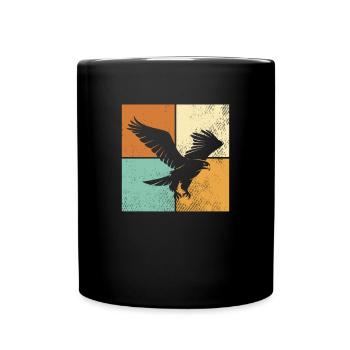 Eagle - Full Colour Mug - black - Front