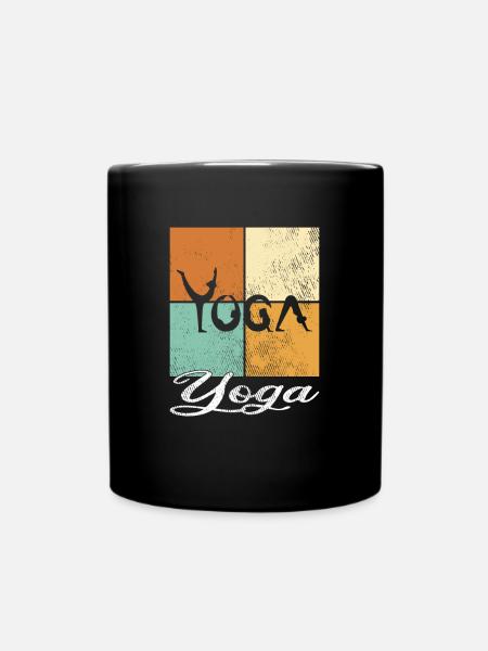 Yoga - Mug uni - noir