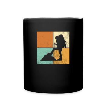 Alpinisme - Mug uni - noir - Devant