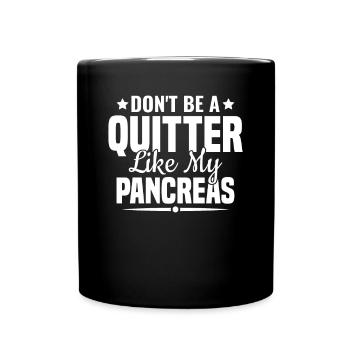 Sensibilisation au diabète - Diabète diabétique de type 1 - Mug uni - noir - Devant