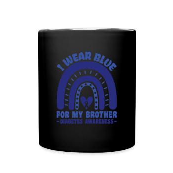 Sensibilisation au diabète - Diabète diabétique de type 1 - Mug uni - noir - Devant