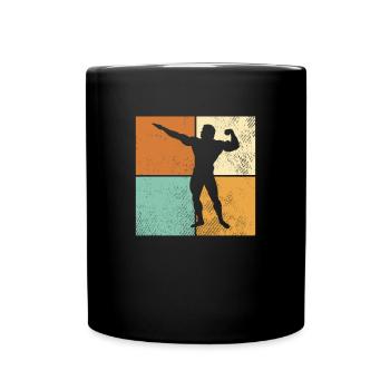 Culturisme - Mug uni - noir - Devant