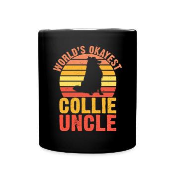 Cadeaux Collie - Mug uni - noir - Devant