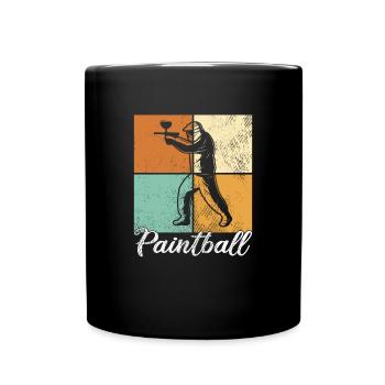 Paintball - Mug uni - noir - Devant