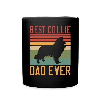 Cadeaux Collie - Mug uni - noir - Devant