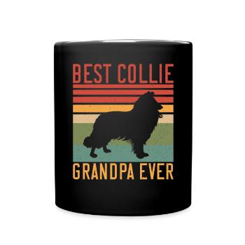 Cadeaux Collie - Mug uni - noir - Devant