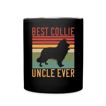 Collie Gifts - Tasse einfarbig - Schwarz - Vorne