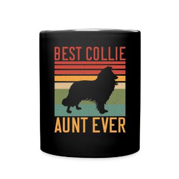 Collie Gifts - Tasse einfarbig - Schwarz - Vorne