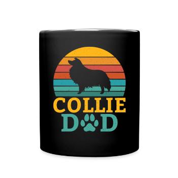 Cadeaux Collie - Mug uni - noir - Devant