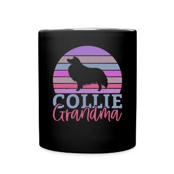 Cadeaux Collie - Mug uni - noir - Devant