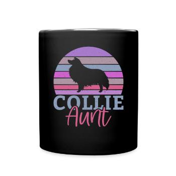 Collie Gifts - Tasse einfarbig - Schwarz - Vorne