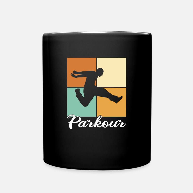 Parkour - Mug uni - noir