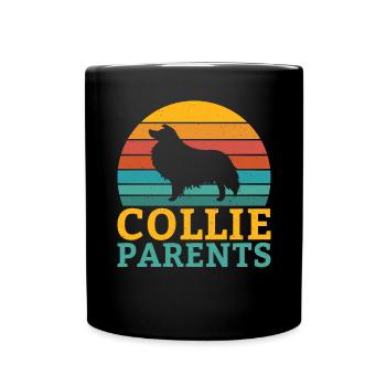 Cadeaux Collie - Mug uni - noir - Devant