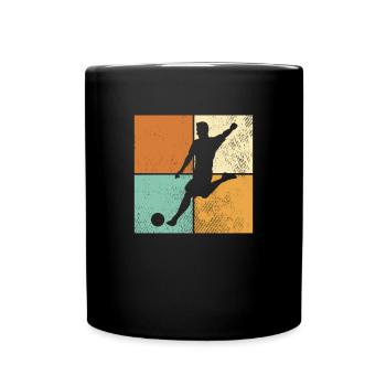 Soccer - Full Colour Mug - black - Front