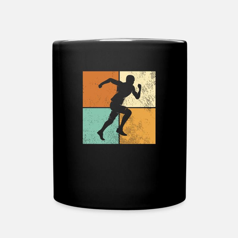 Joggen - Tasse einfarbig - Schwarz
