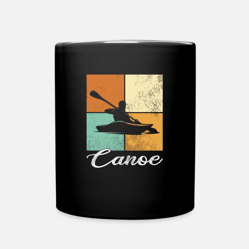 Kanu - Tasse einfarbig - Schwarz