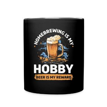 Homebrewing Brewer Beer Making Craft Beer Homebrew - Mug uni - noir - Devant