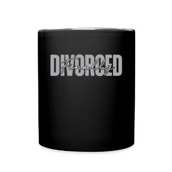 Happy Divorce Party divorcé - Mug uni - noir - Devant