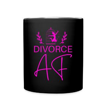 Happy Divorce Party Divorce Af - Tasse einfarbig - Schwarz - Vorne