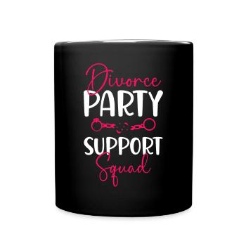 Happy Divorce Party Divorce Party - Full Colour Mug - black - Front