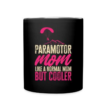 Paramoteur Parapente motorisé - Mug uni - noir - Devant