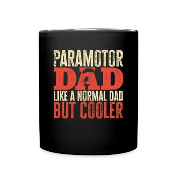 Paramoteur Parapente motorisé - Mug uni - noir - Devant