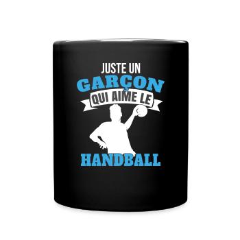 Handball Enfants Vêtements Amoureux du Handball - Mug uni - noir - Devant