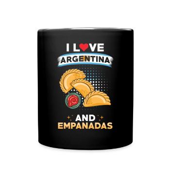 Empanadas Argentine Cuisine argentine - Mug uni - noir - Devant