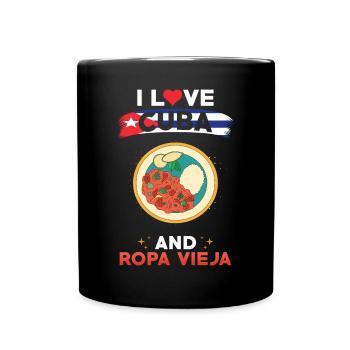 Ropa Vieja Cuba Cuisine cubaine - Mug uni - noir - Devant