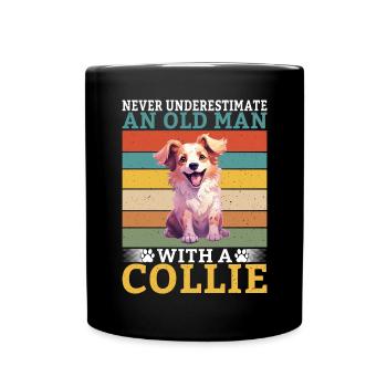 Cadeaux Collie - Mug uni - noir - Devant