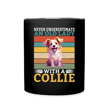 Cadeaux Collie - Mug uni - noir - Devant