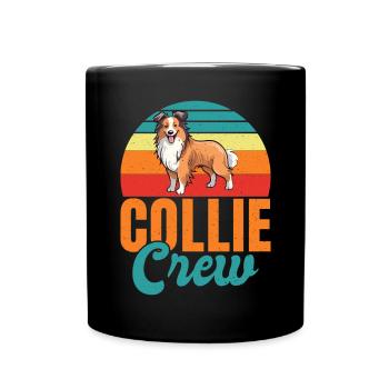 Cadeaux Collie - Mug uni - noir - Devant