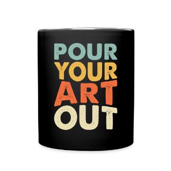 Artist - Full Colour Mug - black - Front