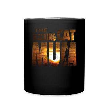 Cat Friend, Cadeau d’accessoires pour chat - Mug uni - noir - Devant