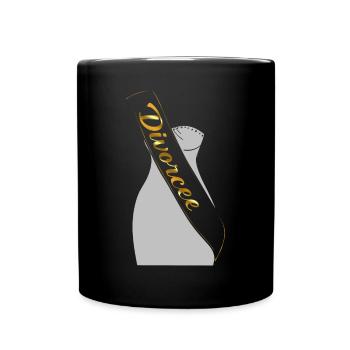Happy Divorce Party divorcé - Mug uni - noir - Devant