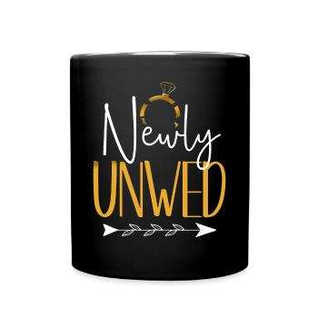Happy Divorce Party Newly Unwed - Full Colour Mug - black - Front