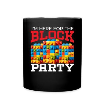 Master Builder Briques Blocs Jouer Jouets - Mug uni - noir - Devant