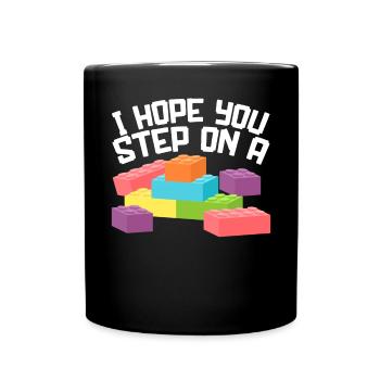 Master Builder Briques Blocs Jouer Jouets - Mug uni - noir - Devant
