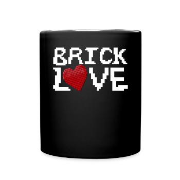 Master Builder Briques Blocs Jouer Jouets - Mug uni - noir - Devant