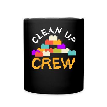 Master Builder Briques Blocs Jouer Jouets - Mug uni - noir - Devant
