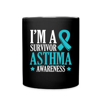 Je suis un survivant soutenir le - Mug uni - noir - Devant