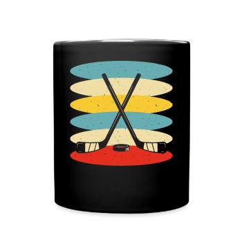 Kajak Kajakfahrer Kajaker - Tasse einfarbig - Schwarz - Vorne