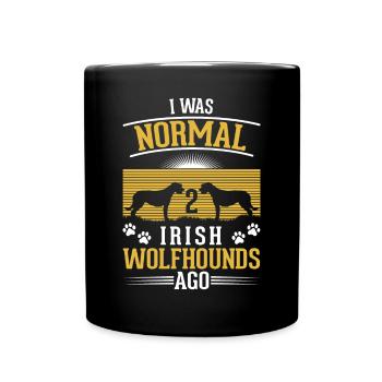 Irish Wolfhound Irish Wolfhound - Full Colour Mug - black - Front
