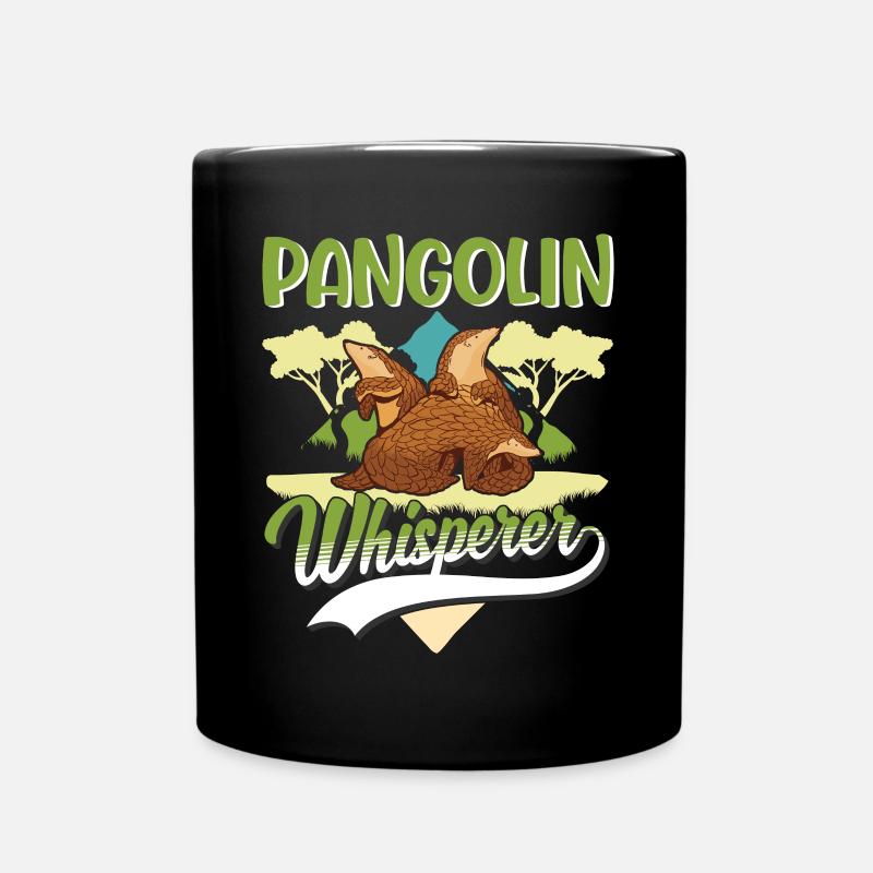 Pangolin Chuchoteur Pangolin - Mug uni - noir