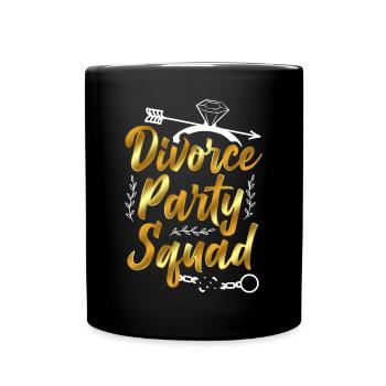 Happy Divorce Party Divorce Party - Full Colour Mug - black - Front