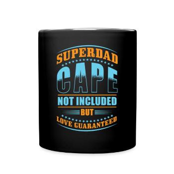 Superdad Super Dad Cadeau - Mug uni - noir - Devant