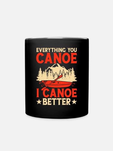 Canoë Canoéiste Canoéiste - Mug uni - noir