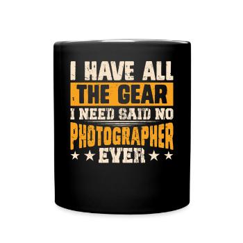 Photographer - Full Colour Mug - black - Front