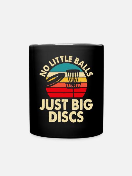 Discgolf Disc Golf - Tasse einfarbig - Schwarz